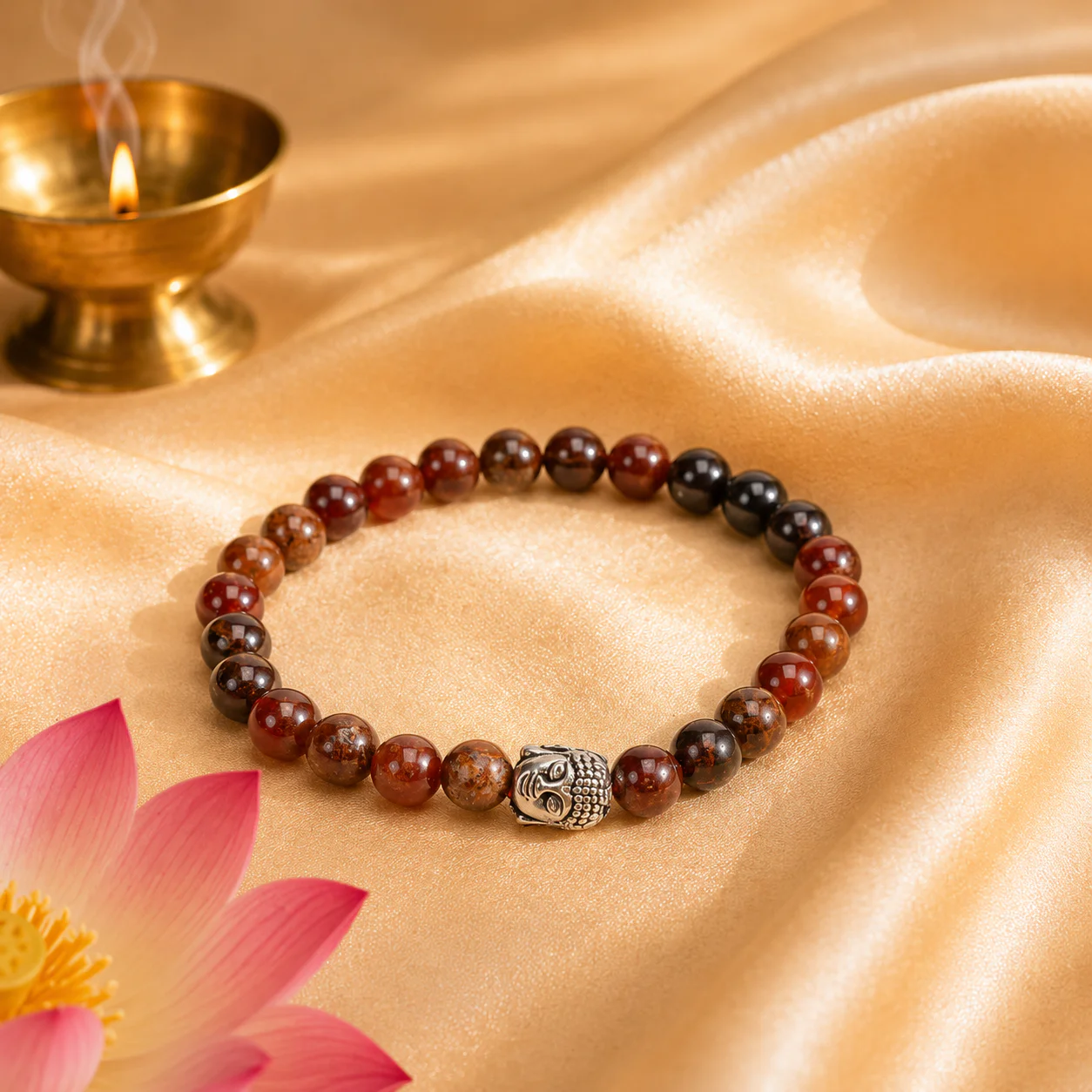 Hessonite (Gomed) Bracelet